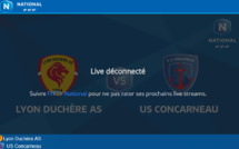 N1 - Le LIVE VIDEO de LYON-DUCHERE AS - US CONCARNEAU