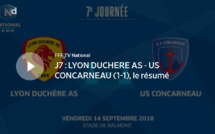 N1 (vidéo) - Le résumé vidéo de LYON-DUCHERE AS - US CONCARENAU