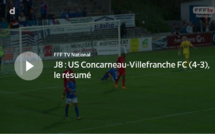N1 (8ème journée) - Le résumé vidéo de US CONCARNEAU - FC VILLEFRANCHE