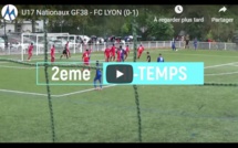 U17 Nationaux - Le résumé vidéo de GF38 - FC LYON