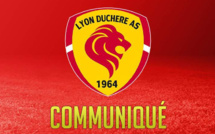 Communiqué - LYON-DUCHERE AS réagit à un article du PROGRES