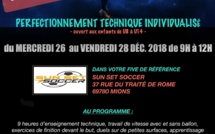 Stage Noël - Il reste quelques places pour le stage CORVER du SUN SET SOCCER de Mions