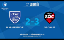 N1 (17ème journée) - Le résumé vidéo de FC VILLEFRANCHE-SO CHOLET