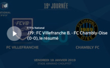 N1 (19ème journée) - Le résumé VIDEO de FC VILLEFRANCHE - FC CHAMBLY