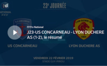 N1 (23ème journée) - Le résumé vidéo des US CONCARNEAU - LYON-DUCHERE AS