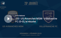 N1 (match en retard) - Le résumé vidéo de US Avranches - FC VILLEFRANCHE