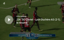 N1 (24ème journée) - Le résumé vidéo de SO CHOLET - LYON-DUCHERE AS en direct vidéo