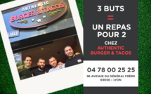Challenge Authentic Burger&amp;Tacos (Buteurs R3) - RIGAUDIER sel devant; KOKOSSA voit triple