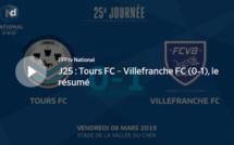N1 (25ème journée) - Le résumé vidéo de FC TOURS - FC VILLEFRANCHE