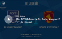 N1 (26ème journée) - Le résumé vidéo de FC VILLEFRANCHE - RODEZ FA