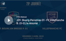 N1 (29ème journée) - Le résumé video de FBBP01 - FC VILLEFRANCHE