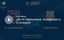 N1 (34ème journée) - Le résumé vidéo de FC VILLEFRANCHE - SANNOIS SAINT-GRATIEN 