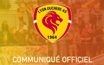 Match truqué - LYON-DUCHERE AS communique