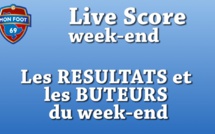 Live Score week-end - Les RESULTATS et les BUTEURS du week-end
