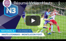#N3 Hauts Lyonnais - Montluçon (2-0) : le résumé vidéo